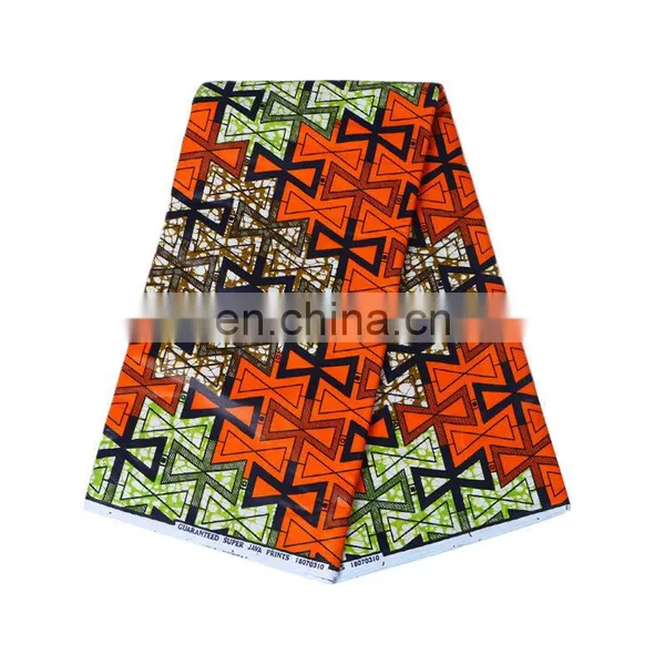 High Quality 2020 New Design Wax African Print 100% Cotton Fabric photo-2
