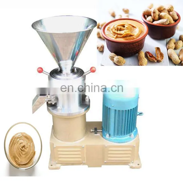 High Efficiency Nut Colloid Mill Cocoa Bean Grinding Production Line Peanut Butter Making Machine photo-2
