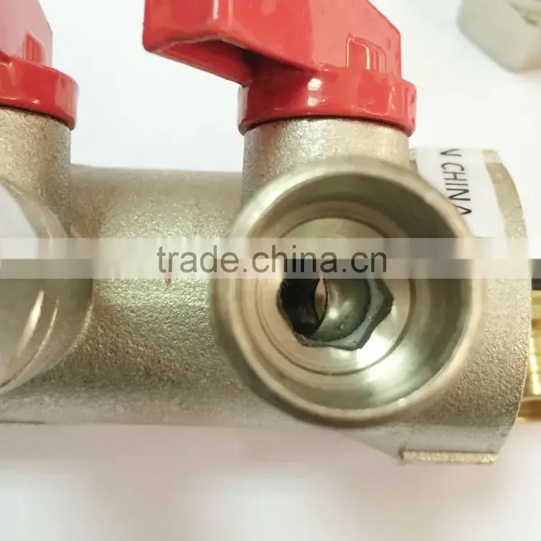 Underfloor Heating Ball Valve Manifold for Pex Pipe photo-5