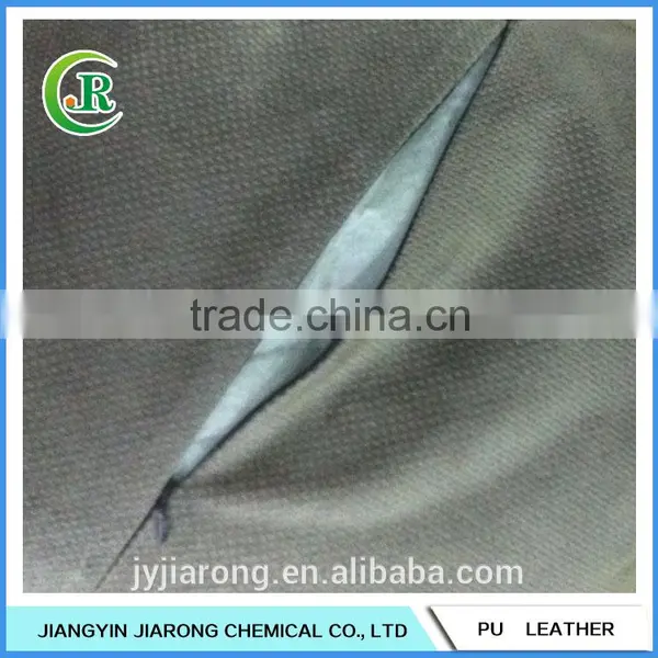 Embroidery Faux Leather Couch Cushion photo-5
