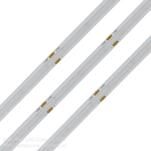 COB LED Strip 12V 24V Green Color COB LED Strip photo-4