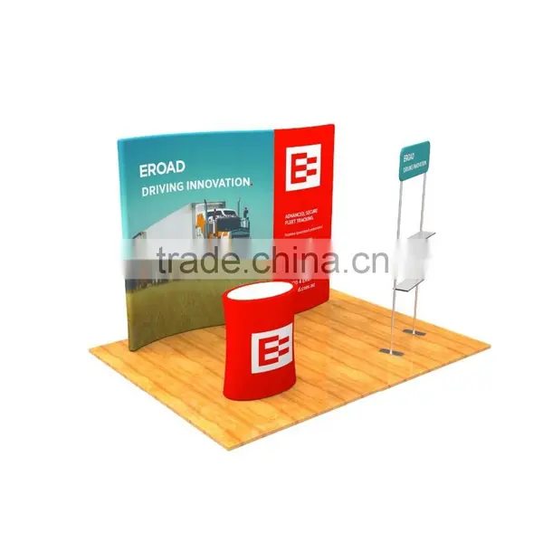 New Products 2015 Innovative Exhibition Product Portable Durable 10ft Trade Show Display
