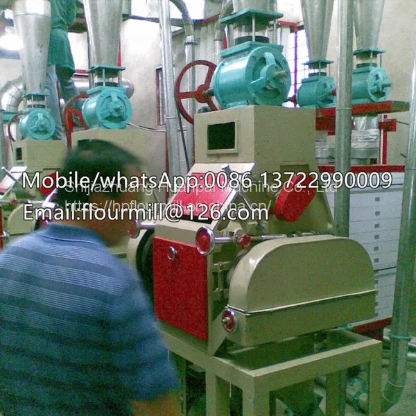 Hot Sale Mini 10T Maize Flour Mill Machine Industry Manufacturer Small Meal Grinding Machine Grinder Mill