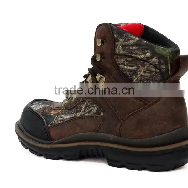 Durable Canvas Camouflage Upper With 3M Thinsulate Insulation Mens Hiking Boots photo-3