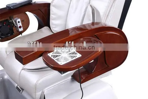 Foshan Furniture Highly Effective Pure Silver Color Pedicure Chair photo-4