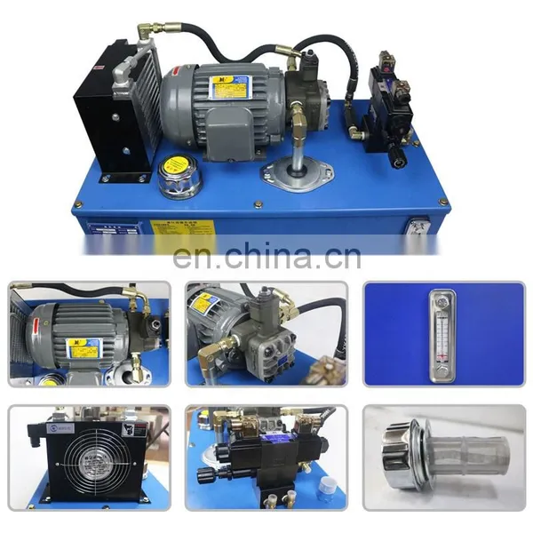 2.2KW 5Mpa 24L/min Hydraulic Station DC Pump Power Pack With Cylinder photo-3