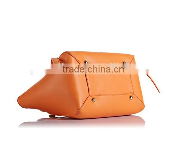 2016 Guangzhou New Fashion Genuine Nappa Leather PU Leather Belt Bags Shoulder Bag Handbag for Woman photo-6