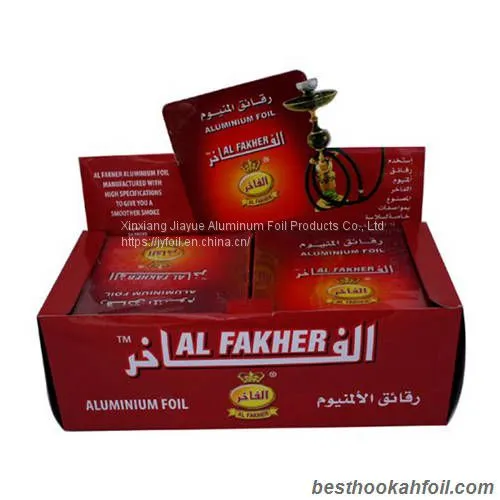Wholesale Aluminium Hookah High Quality Foils In Silver Color Shisha Foil Hookah Foil Shiny Side photo-5