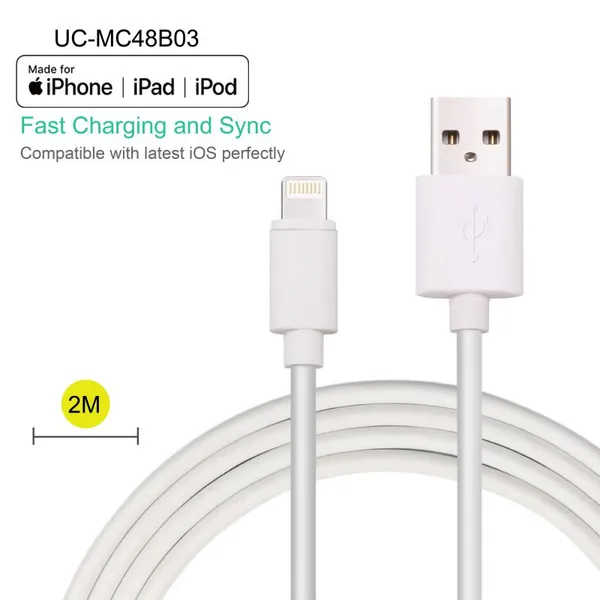 2m OEM Factory Price for Apple Mfi Certified Usb Cable for IPhone 7/8/ X/Xr/Xs/Max photo-3