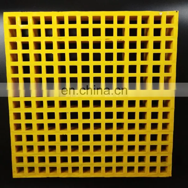 12*12mm 19*19mm Micro-Mesh FRP Fiberglass Molding Grating Mini Mesh Gritted photo-5