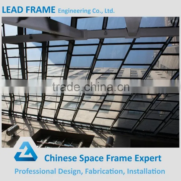 Space Large and Bright Stainless Steel Frame Atrium Roof photo-4