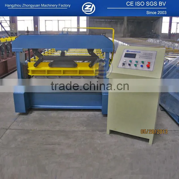 Aluminum Roof Steel Sheet Rolling Forming Machine/Cold Machinery photo-5