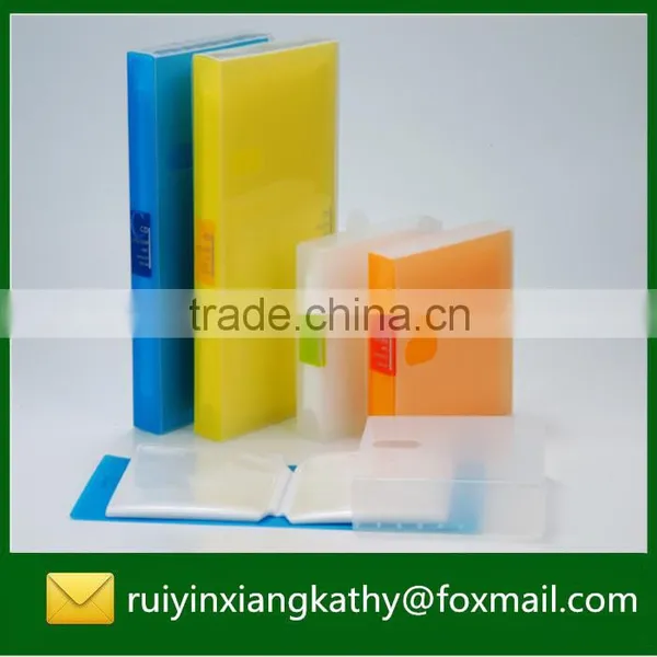 Hard Cover Wholesale Plastic Display Book photo-4