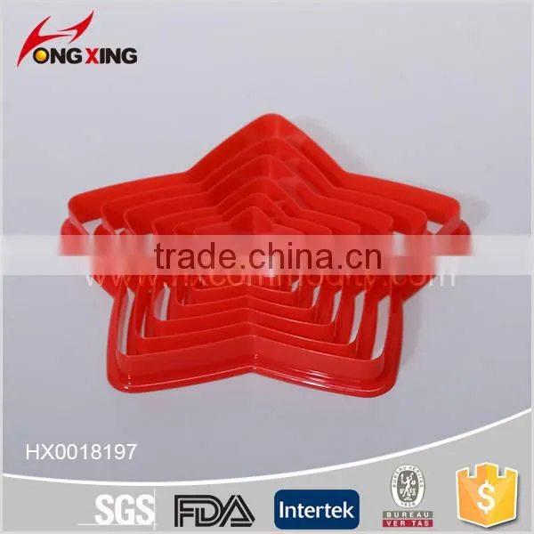 Plastic Kitchen Tools Star Shape Pancake Molds Set photo-4