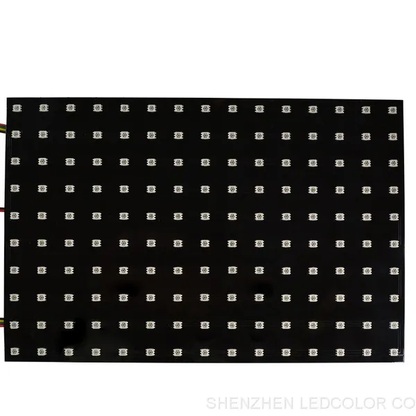 DC5V LC8812B WS2812 8X8 8X16 16x16 Rgb Led Bendable Matrix Led Pixel Control Led Panel photo-4