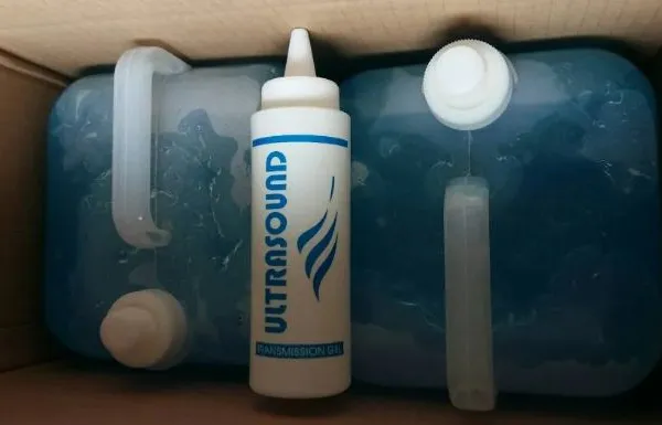 Gel-5L Medical Ultrasound Gel Hospital Transparent Blue Ultrasonic Gel photo-2
