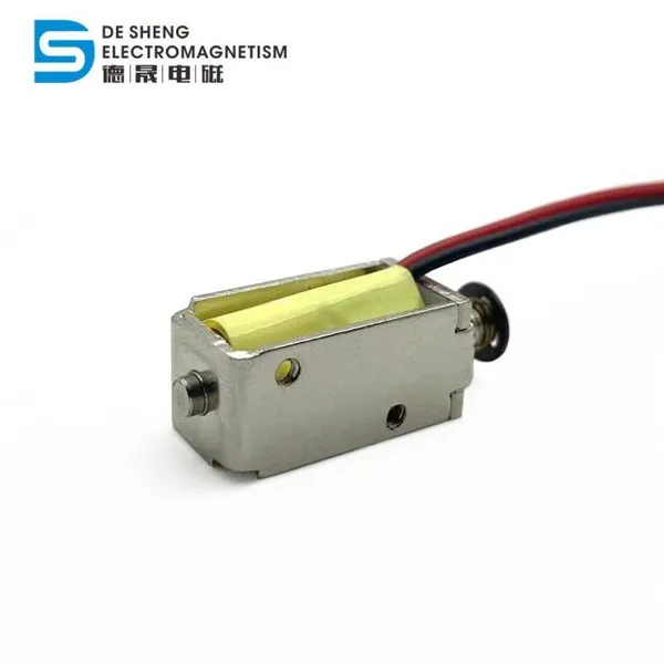 High Quality DS-0420 Push Pull DC 6V 12V Type Open Frame Linear Solenoid photo-5