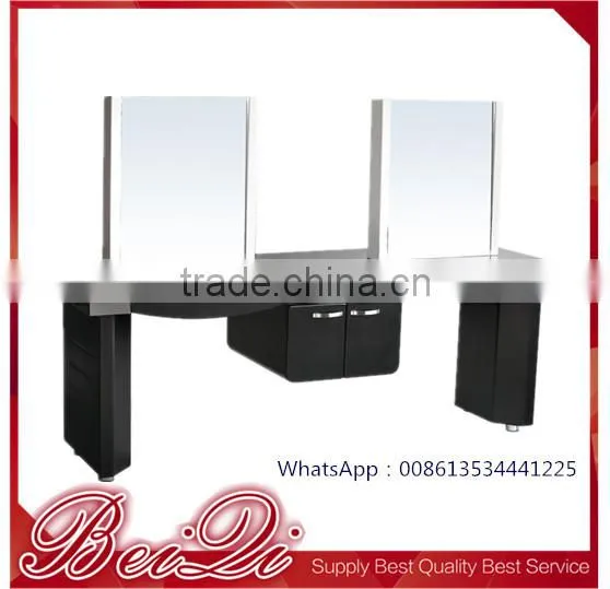 Modern Hair Salon Equipment Makeup & Hair Cutting Salon Mirror Table European Style Salon Mirror photo-2