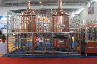 Copper Brewing Equipment With Tri-Clamp Fittings and 220V Electric Heating