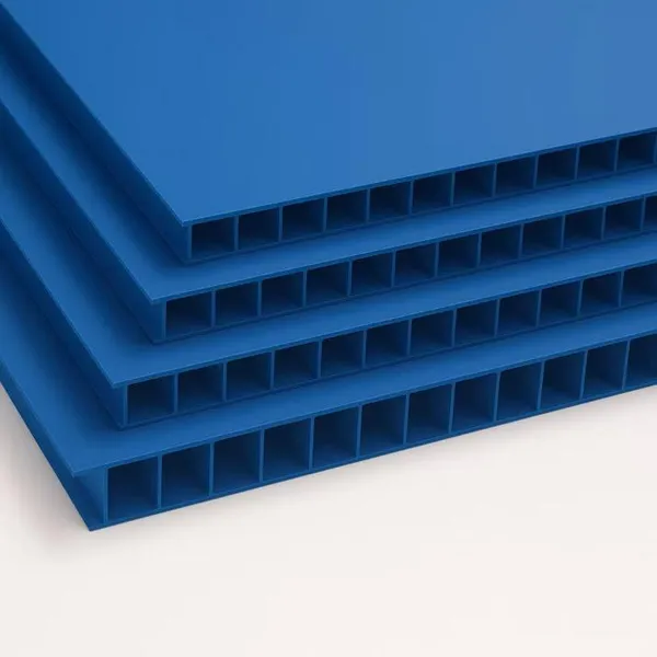 10mm Coroplast Board Twin Wall Corrugated Plastic Flute Board photo-3