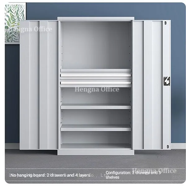 Efficient Tool Storage Cabinet | With Adjustable Shelves and Hook Accessories | for Garage in Berlin