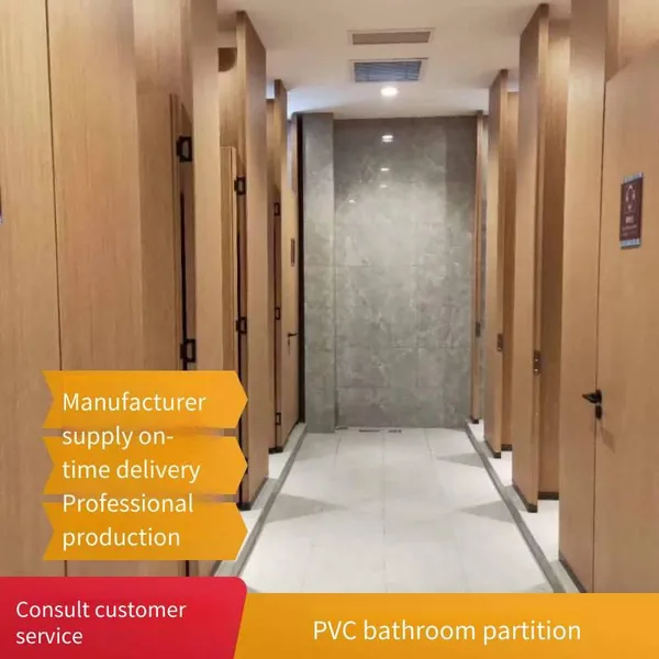 Wood-grained Partitions for Public Restrooms and Toilets. Customizable 18mm - 36mm Waterproof Anti-bet Panels With Aluminum Honeycomb for Panzhihua South High-speed Railway Station photo-2