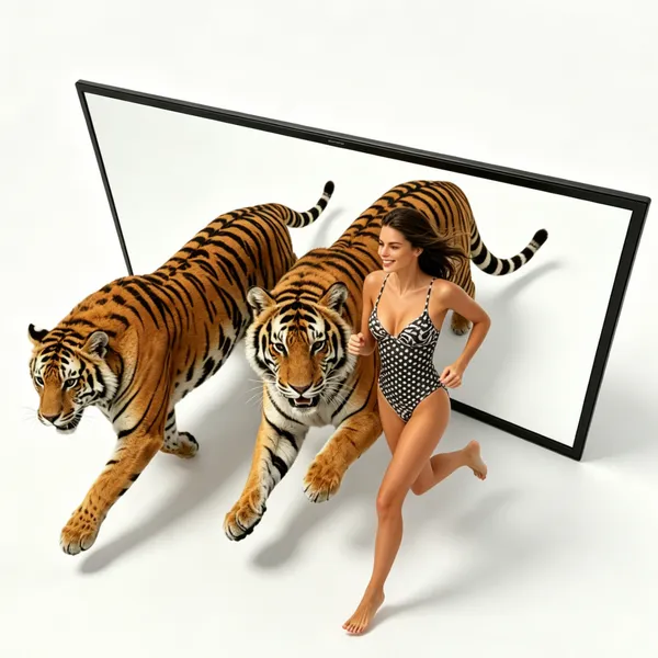 Commercial 3D LED Display, Immersive Visual Experience High Definition Stereo Screen photo-2