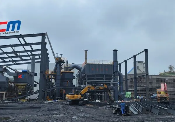 Customized Lepidolite Grinding Production Line 30TPH Vertical Roller Mill for Battery Grade Lithium Mineral Processing