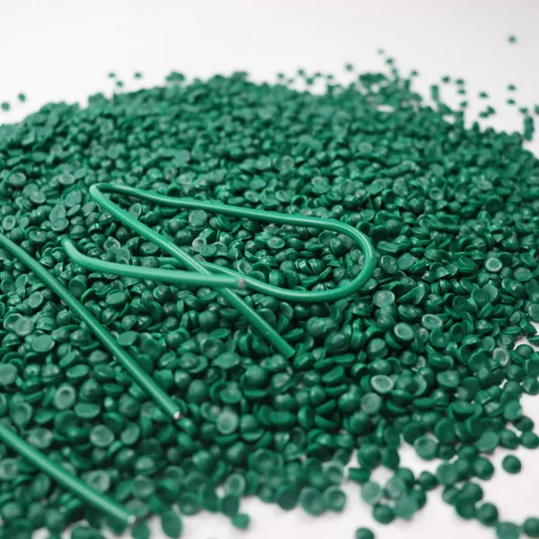 PVC Compound for Wire Mesh Plastic Granule for Fencing photo-3