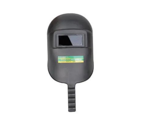 Handheld Fixed Lens Welding Face Shield, Portable Welding Helmet