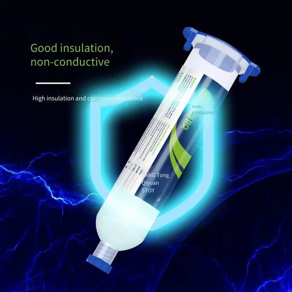 Customized Single-component Thermal Conductive Gel, High-power Electronic Chip Cooling Silicone, High Thermal Conductivity Silicone Grease for Gpu and Cpu in Computers photo-2