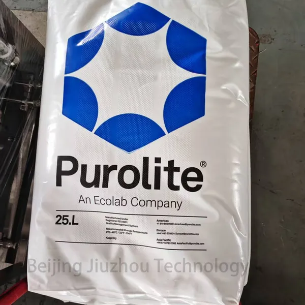 Purolite High Exchange Capacity Water Softener Mixbed Polised Resin for Water Treatment C100E