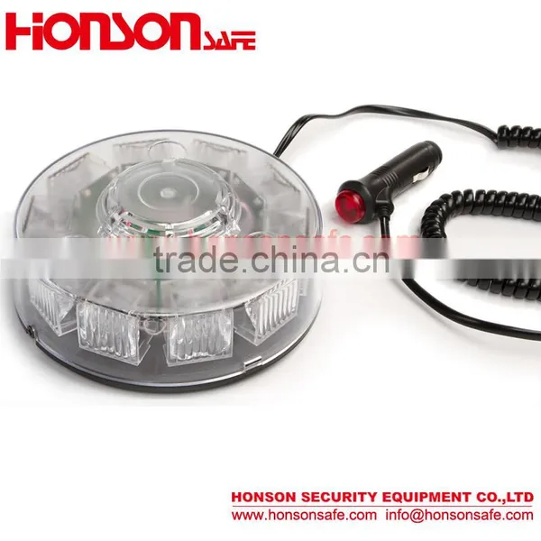 Led Strobe Amber Beacon Warning Light for Vehicle Cars HTL-110 photo-4