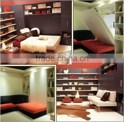Modern Transformable Murphy Bed Wall Bed With Sofa