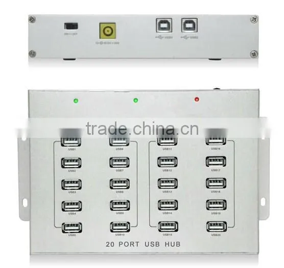 Industrial Grade 20 Port USB HUB Dual USB3.0 Adapter Industrial Class Production photo-6