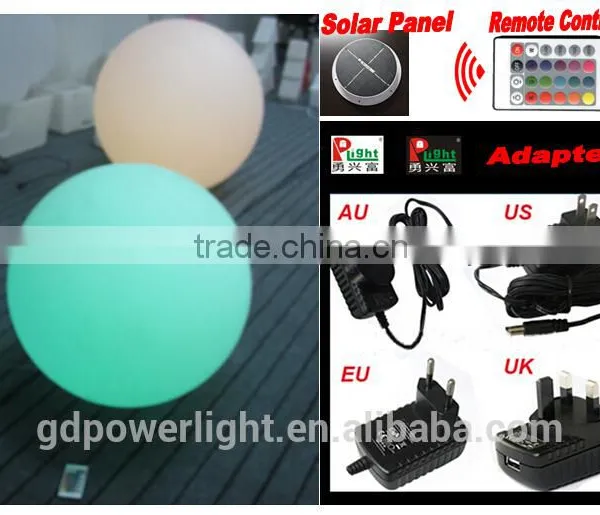 Solar LED Ball With Remote Control YXF-800S1 photo-4