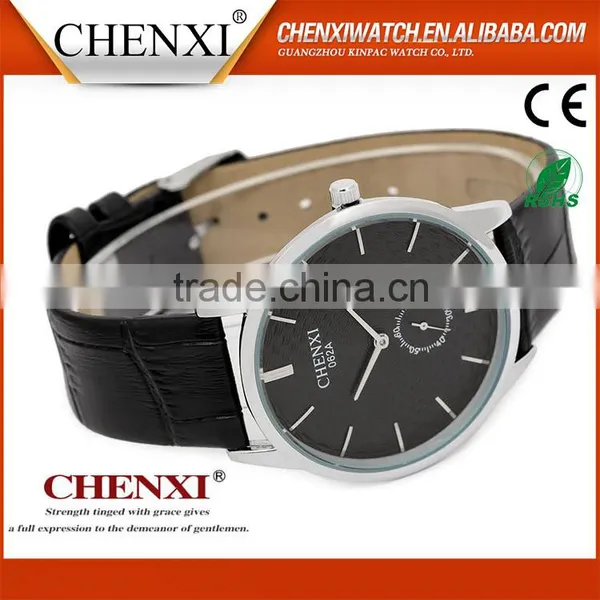 2016 China Factory High Quality Cheap Price for Men Leather Watch photo-3