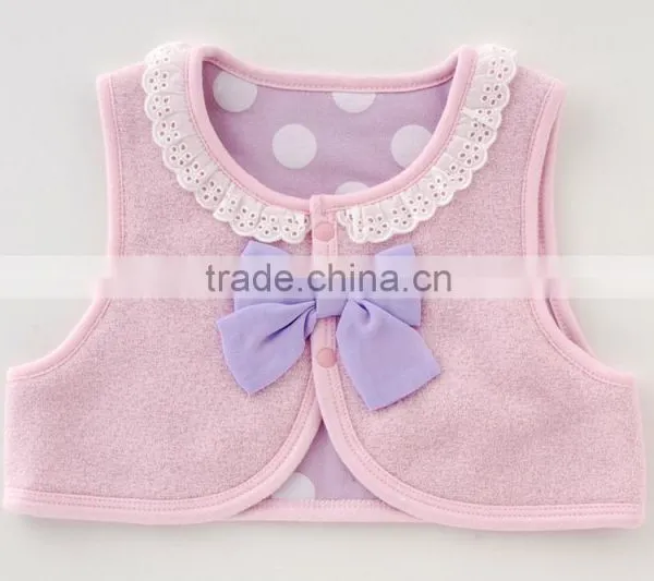 Japanese Wholesale Products High Quality Cute Newborns Baby Girl Clothes Vest for Winter Kids Wear Toddler Clothing Children photo-2