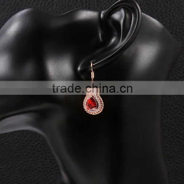 2015 New Latest Design Indian Gold Jhumka Crystal Earring for Young Women photo-6