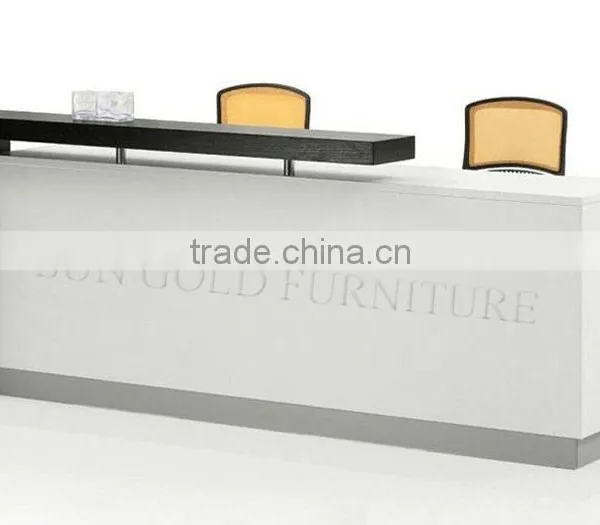 High End Beauty Salon Reception Desk , Hotel Reception Counter Design (SZ-RTB005) photo-2
