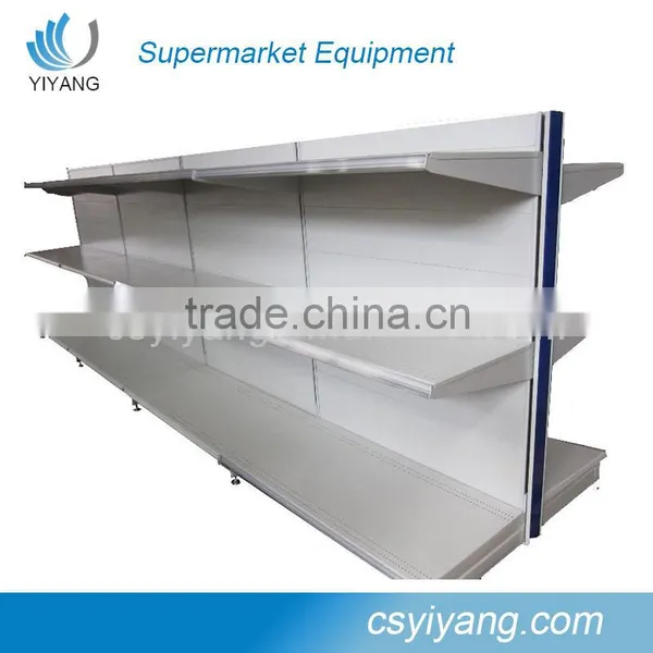 Hot Amercian Design Supermarket Metal Gondola Display Shelf photo-3