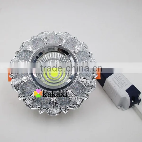 European LED Ceiling Light COB 3W 5w Resin + Aluminum LED Downlight Spotlight photo-4