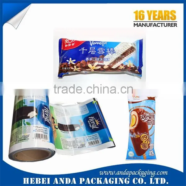 Customized Packaging for Popsicle/ Ice Candy Wrapper Film Roll/ Popsicle Wrapper Packaging Bag Film Supplier's Choice photo-3