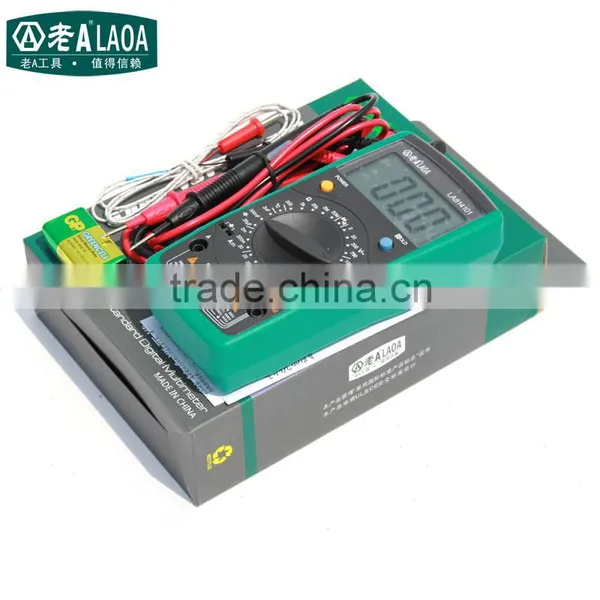 LAOA Multifnction Digital Multimeter With Temperature Multimeter With Battery Tester Multimeter With Auto-range photo-5