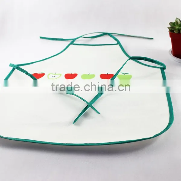 Wholesale Promotional Plain White Aprons Cotton photo-3
