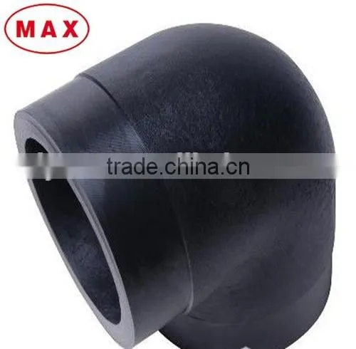Butt Welding Joint of PE 90 Degree Elbow for Water Supply & Gas Pipe photo-4