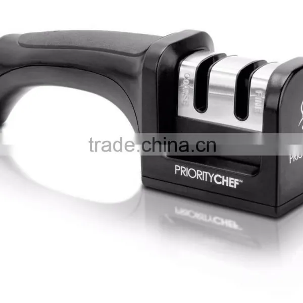 Mini Kitchen Knife Sharpener 3-stage Kitchen Tools photo-3