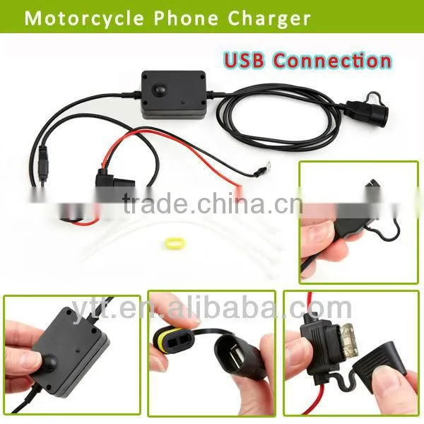 Motorcycle Usb Charger for GPS Mounts