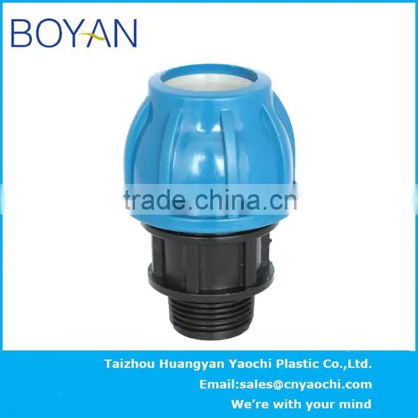 BOYAN PP Compression Male Coupling Quick Pipe Fitting photo-4