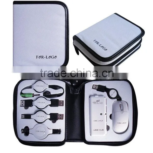 usb laptop travel kit pouch